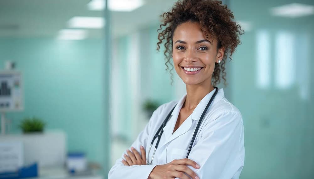 Beatriz – Médica - Imagem gerada com IA